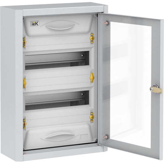 TITAN 5 Корпус металлический ЩРн-24 прозрачная дверь IP31 УХЛ3 IEK