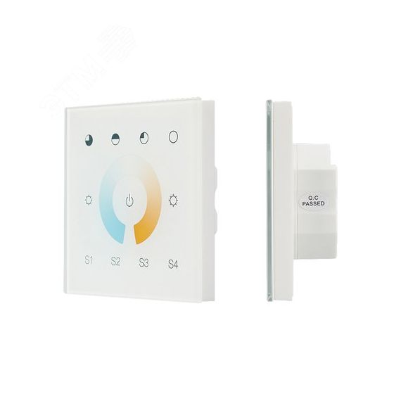 Панель сенсорная DALI-901-11-1G-4SC-MIX-DT8-IN White (BUS/230V) (IARL, IP20 Пластик, 3 года) Arlight 037196