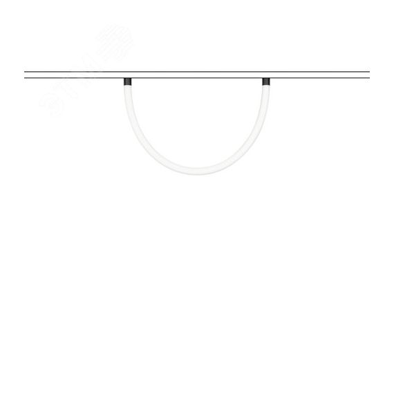 Светильник MAG-FLEX-TUBE-ELASTIC-L1000-14W Day4000 (BK, 360 deg, 48V) (IP20 металл, 3 года) Arlight 034048