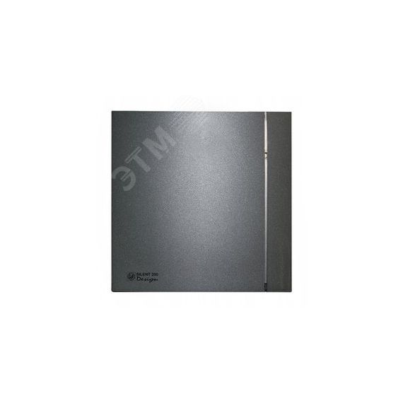 Вентилятор накладной Silent-200 CZ Grey Design 4C Soler & Palau 03-0103-149