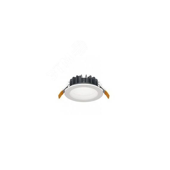 Светильник LED Effect ДАУНЛАЙТ SMD IP44 CRI90 6Вт 630лм 4000К IP44/IP20 КСС Д встраиваемые, SMD, БАП 1 час ЛЕД-Эффект LE-СВО-16-006-10028-44Д+LE0274