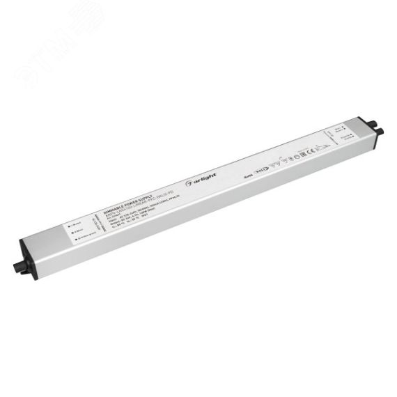 Блок питания ARPV-LG24160-LINEAR-PFC-DALI2-PD (24V, 6.7A, 160W) (IP67 металл, 5 лет) Arlight 033429
