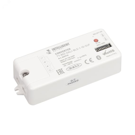 Конвертер TY-802-DALI-BLE-1-10-SUF (230V, 10A, DALI, 0-10V) (IARL, -) Arlight 029910