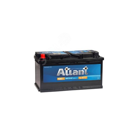 Аккумулятор автомобильный ATLANT Blue 100Ah L+ ATLANT AT1001