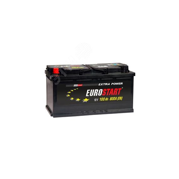 Аккумулятор автомобильный EUROSTART Extra Power 100Ah L+ EUROSTART EU1001