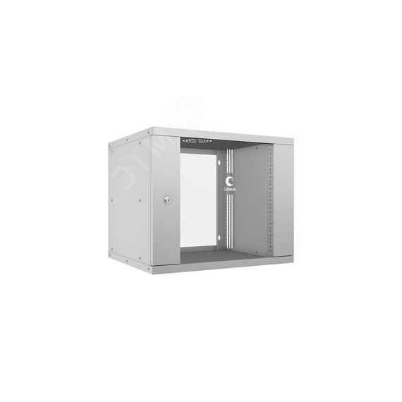 Шкаф телекоммуникационный настенный 19дюймов 9U Cabeus WSC-05D-9U55/45
