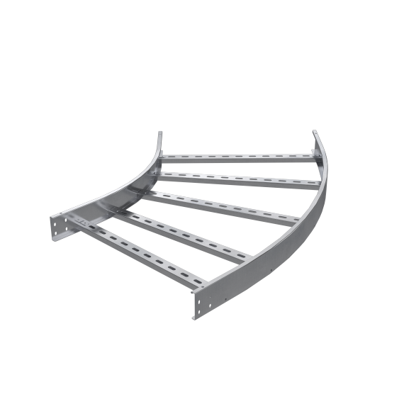 Угол горизонтальный 45 градусов 80х900, R300, 1,5 мм, AISI 304