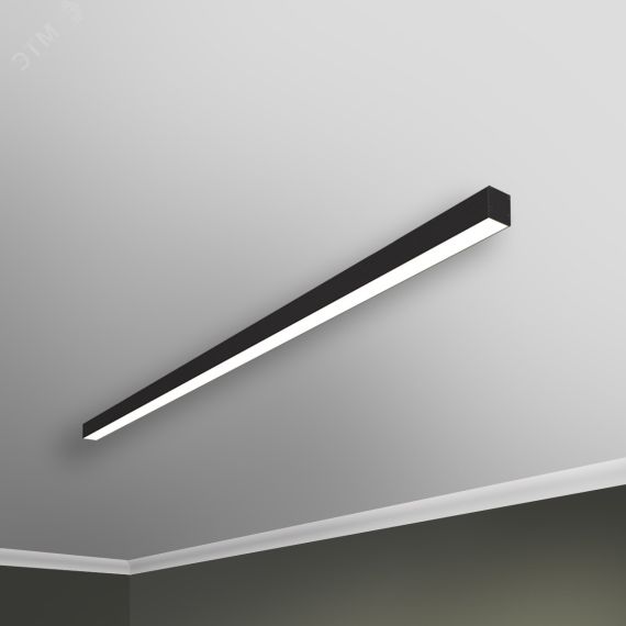 Светильник светодиодный RVE-PLS2825-1940-N (Линейный 1940x28x25мм 50Вт накладной 4000K Серый 9006) RVElektro RVE00008013