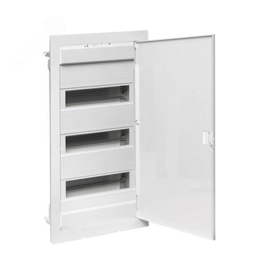 Встраиваемый силовой щит Nova 36 мод. с пластик. дверью IP40 Proxima EKF nv-pb-pd-3