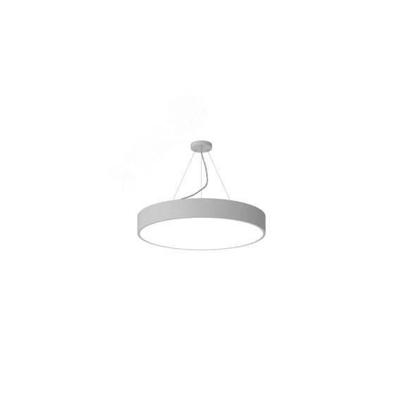 Светильник LED Geometria Ring SPO-131-W-40K-045 45Вт 4000K 4000Лм IP40 600х80 белый подвесной драйвер внутри ЭРА Б0058900