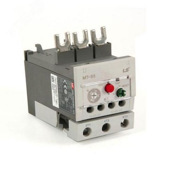 Реле защиты от перегрузки Metasol MT-63/3D  42A  34~50  SCREW LSIS Co 1311001100