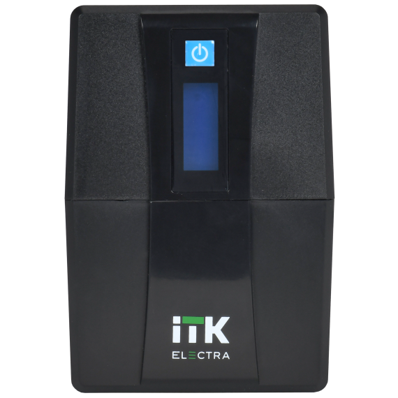 ITK ELECTRA ET ИБП однофазный линейно-интерактивный 800ВА/480Вт 2хSchuko LCD дисплей АКБ 1х9AH USB