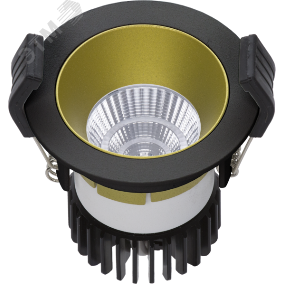 Светильник COOL 13 BL/GL D45 3000K (with driver) Световые Технологии 1412000390