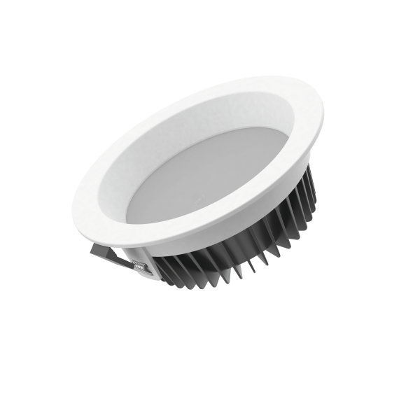 Светильник светодиодный ВАРТОН Downlight круглый встраиваемый 230*84 40W 3000K IP54 Вартон V1-R0-00084-10000-4404030