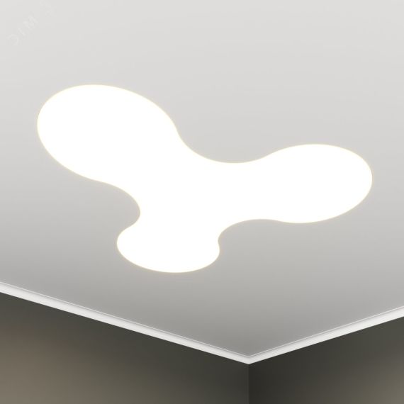 Светильник светодиодный RVE-LBX-SONAR-630-V (Спинер 630х582х100мм 27Вт встраиваемый 4000K Белый) RVElektro RVE00002920