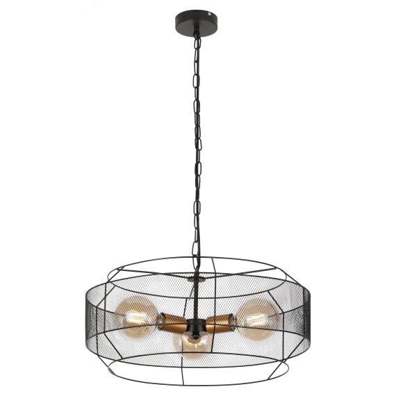 Люстра Ermentrud 5086-203 3 х Е27 40 Вт лофт - кантри Rivoli Б0052456