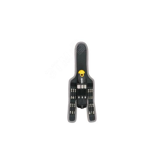 Трещотка поворотная Ergonic K с набором бит в чехле, 16 шт Felo 06071604
