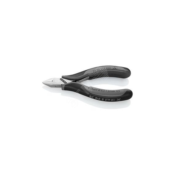 Кусачки боковые для электроники антистатические 115 мм Knipex KN-7732115ESD