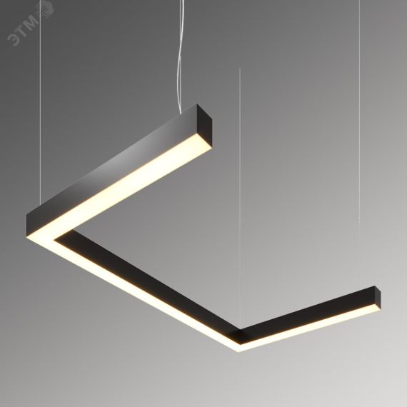 Светильник светодиодный RVE-LBX-SYMBOL-П-700-P (Символ П 700х700х100мм 49Вт Подвесной 4000К Белый) RVElektro RVE00000743