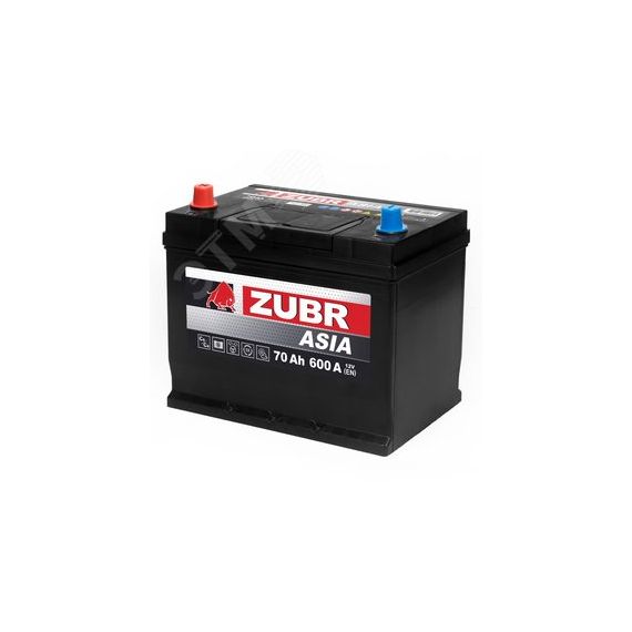 Аккумулятор автомобильный ZUBR Ultra Asia 70Ah L+ (нижний борт) ZUBR ZSA701