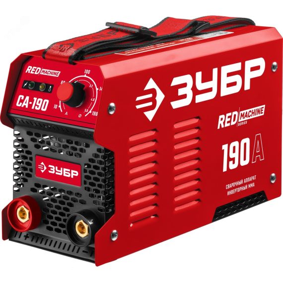 Инвертор сварочный ММА, 190 А ЗУБР СА-190