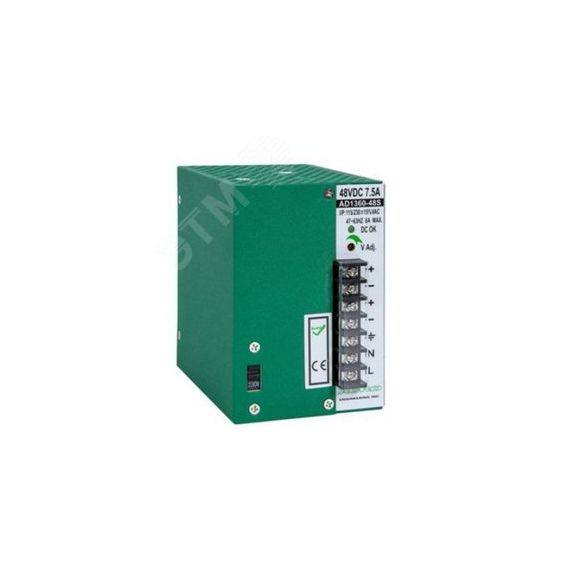 Блок питания на DIN-рейку NSGate AD1360-48SR