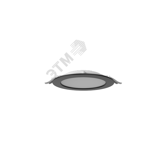 Светильник светодиодный ДВО-DL-01 Slim 40Вт 4000К 221*40мм IP65/40 опал Вартон V1-RF-90084-10000-6504040