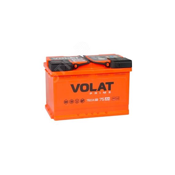 Аккумулятор автомобильный VOLAT Prime 75Ah L+ VOLAT VS751