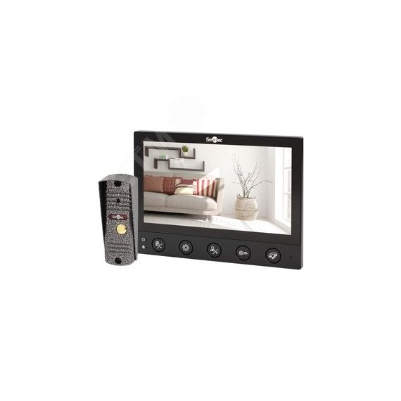 Комплект видеодомофона Smartec ST-MS607HS-BK