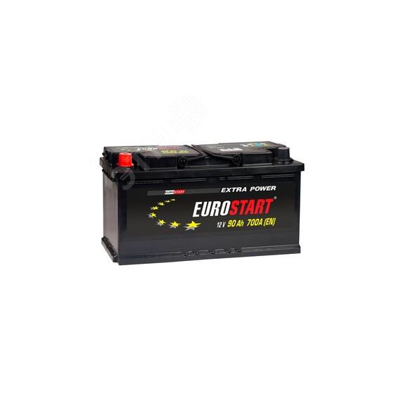 Аккумулятор автомобильный EUROSTART Extra Power 90Ah L+ EUROSTART EU901