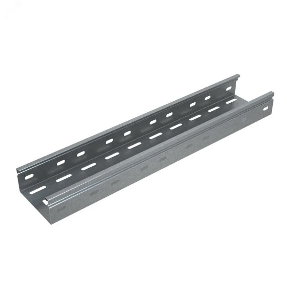 Лоток перф. 50х500х1,2 L2500 мм Стандарт ПЛЮС INOX304 КМ-профиль PL9882