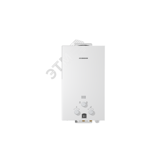 Водонагреватель газовый Edisson ECO PRO E 20 D Pro 10 л/мин с электророзжигом Thermex 361502