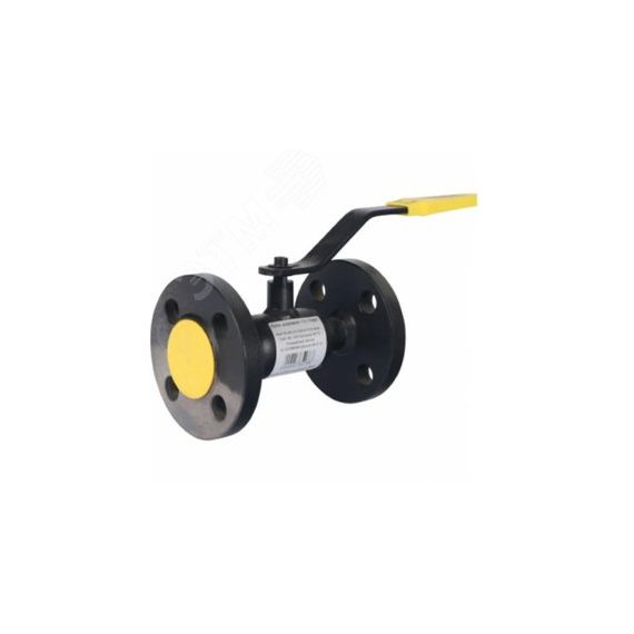 Кран шаровой КШТ 60.113.025 стальной для теплоснабжения полн. проход DN 025 PN 40 фланцевый с рукояткой BROEN КШТ 60.113.025.А.40