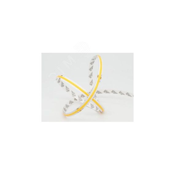 "LED лента ""ВАРТОН"" 15W/m 24V 3000K 5m х10 mm IP20 SMD COB 480LED/m (упаковка 5м)" Вартон VLS-20-15-COB-10-480-30