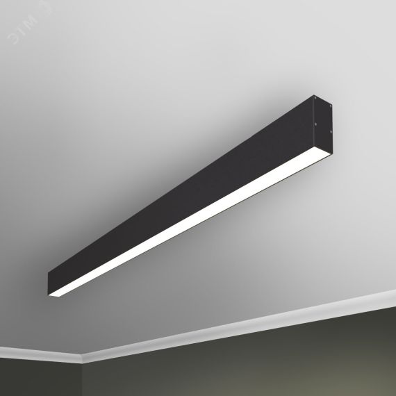 Светильник светодиодный RVE-PLS3567-1460-N (Линейный 1460x35x67мм 39Вт накладной 4000K Анод) RVElektro RVE00001427