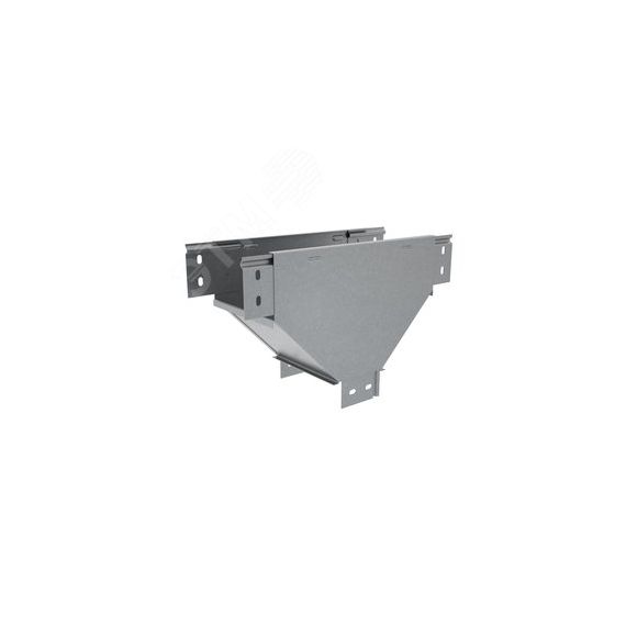 Т-отвод вертикальный вниз 80х500 мм ПЛЮС INOX304 КМ-профиль PL6238