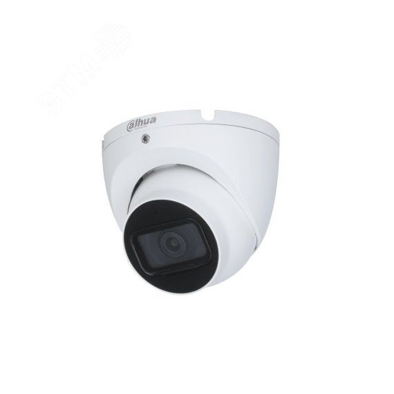 Видеокамера аналоговая 5Мп купольная уличная ИК-40м LED-40м IP67 (3.6мм) Dahua DH-HAC-HDW1801TP-IL-A-0360B-S2