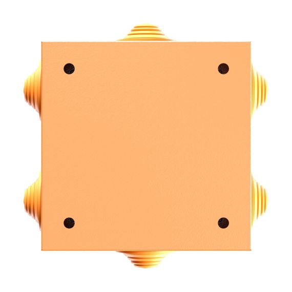 Коробка стальная FS с кабельными вводами и клеммниками, IP55, 150х150х80 мм, 5р, 450V, 30A, 16 мм2