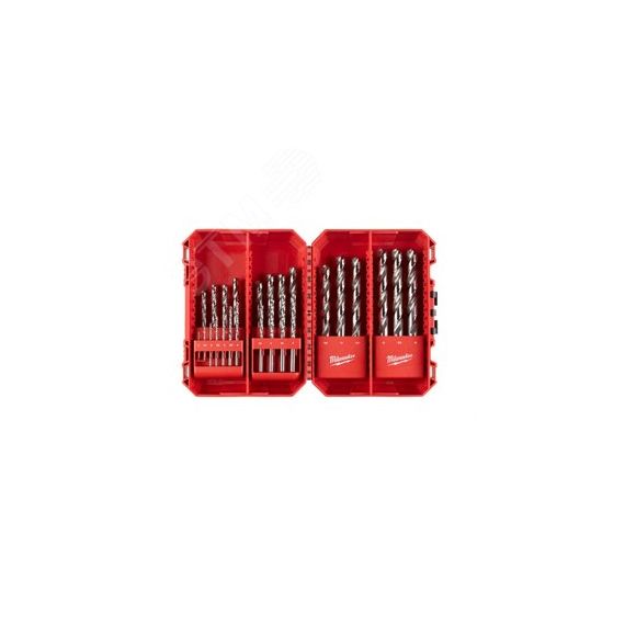Сверла по металлу THUNDERWEB™ HSS-G набор 25ед. (1-13мм) GEN III Milwaukee 4932493870