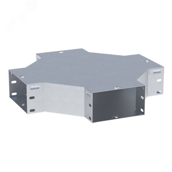 Ответвитель крестообразный 50х300 мм INOX EKF x5030008-INOX