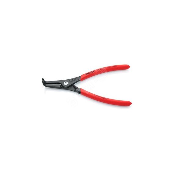 Щипцы прецизионные для внешних стопорных колец с ограничителем раскрытия губки под углом 90° посадочный размер 40 - 100 мм диаметр наконечников 23 мм  Knipex KN-4941A31