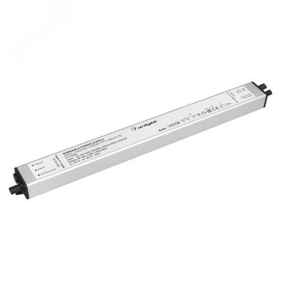 Блок питания ARPV-LG48100-LINEAR-PFC-DALI2-PD (48V, 2.08A, 100W) (, IP67 Металл, 5 лет) Arlight 034882