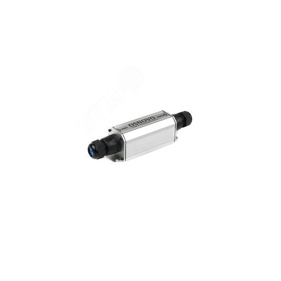 Удлинитель PoE 2хRJ-45 10/100 Мб/с, до 100 м OSNOVO E-PoE/1W