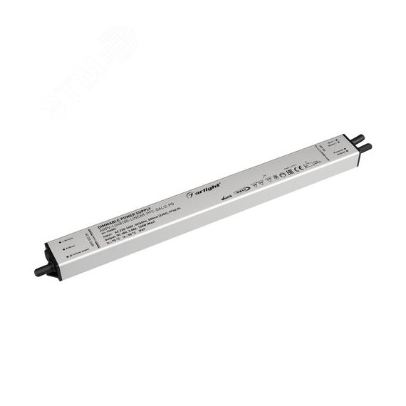 Блок питания ARPV-LG48100-LINEAR-PFC-DALI2-PD (48V, 2.08A, 100W) (, IP67 Металл, 5 лет) Arlight 034882
