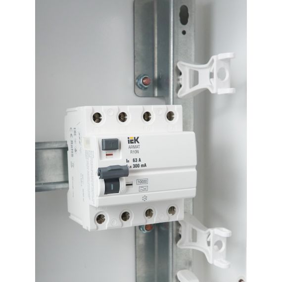 ARMAT Выключатель дифференциального тока R10N 4P 63А 300мА тип A IEK