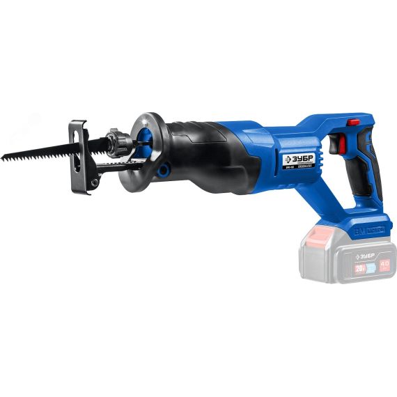 Пила сабельная бесщеточная 20В, без АКБ, в коробке, Профессионал ЗУБР SPB-180