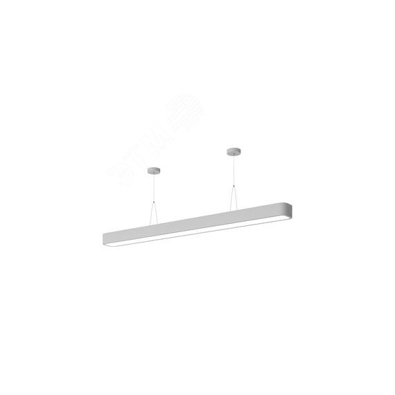 Светильник LED белый подвесной драйвер внутри 36Вт 4000К 2700Лм IP40 1200х100х60 Geometria SPO-113-W-40K-036 Block ЭРА Б0058860