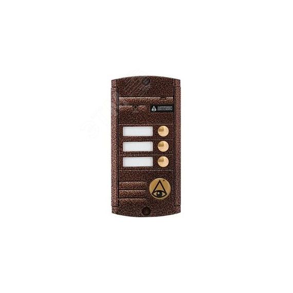 Панель вызывная видеодомофона с ИК подсветкой Activision AVP-453 (PAL) Медь