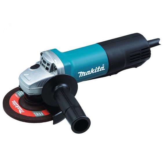 Шлифмашина угловая 125мм, 840Вт, 11000об/м, курковый выключатель Makita 9558HPG