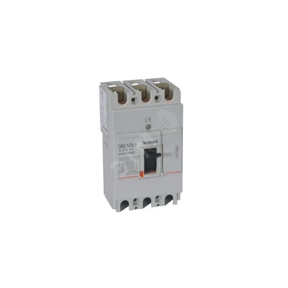 Выключатель автоматический DRX125 термомагнитный 80A 3П 36кА LEGRAND 027259
